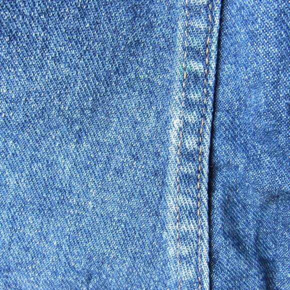 Wrangler Men's Blue Medium Wash Flat Front Jean Denim Shorts Size 46 - Picture 6 of 6